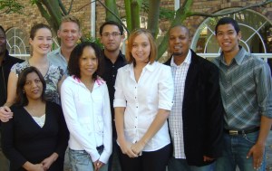 Carol-Anne with her graduating class from CTS in 2007